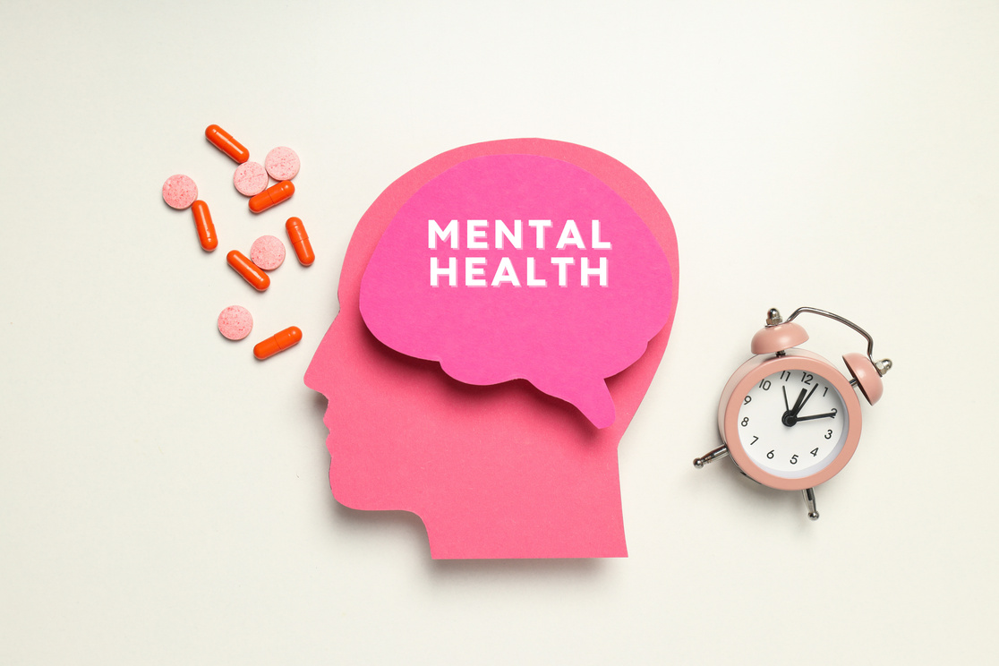 World Mental Health Day, created using Generative AI technology.